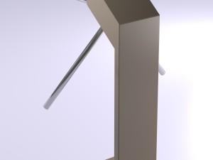 turnstile perco ttr-04-1 3D Model