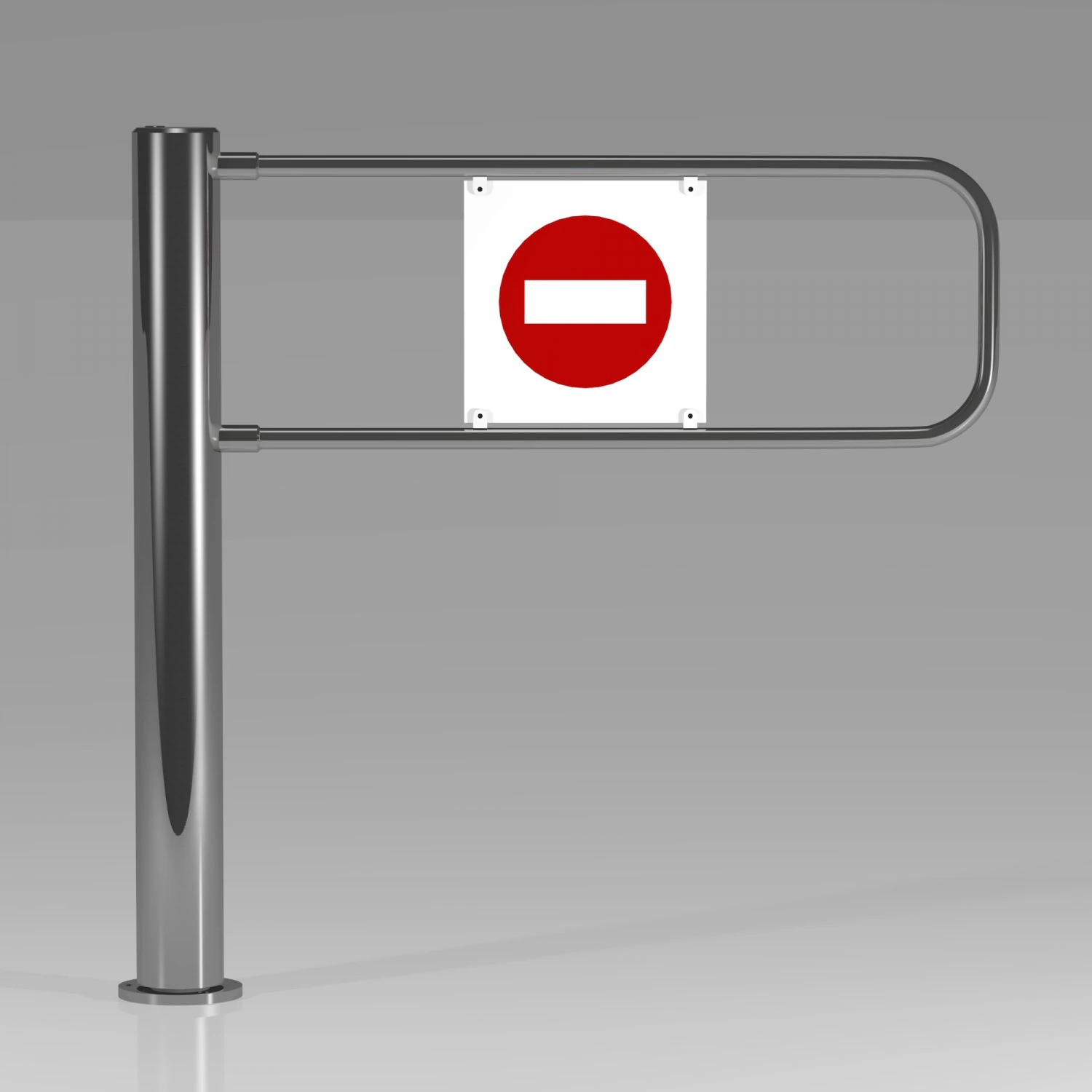 motorized swing gate wmd-05s 3D Model .c4d .max .obj .3ds .fbx .stl .blend 