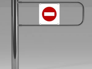 motorized swing gate wmd-05s 3D Model