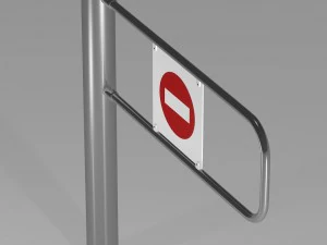 motorized swing gate wmd-05s 3D Model