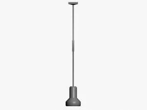 hanging factory light 3D Model