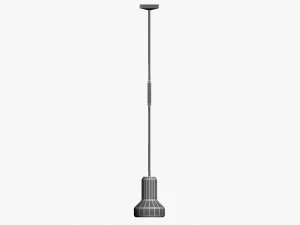 hanging factory light 3D Model