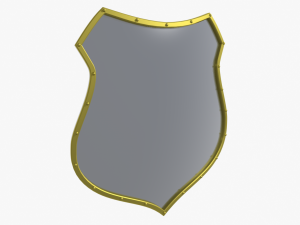medieval shield Modèle 3D