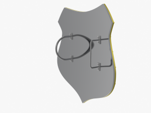 medieval shield 3D Model