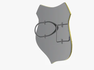 medieval shield 3D Model