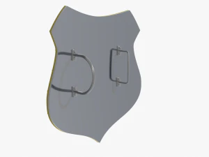 medieval shield 3D Model