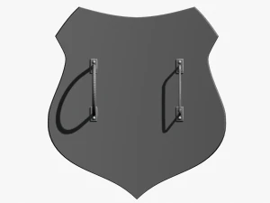 medieval shield 3D Model