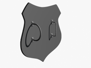 medieval shield 3D Model