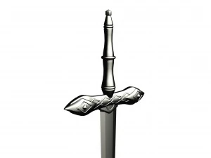 espada medieval Modelo 3D