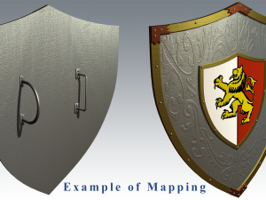 knight shield 3D-Modell