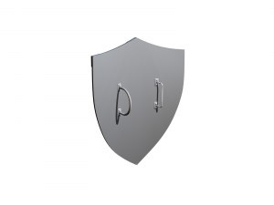 knight shield 3D-Modell
