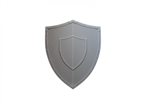 knight shield 3D-Modell