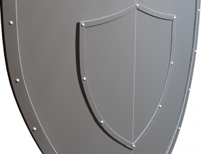 knight shield 3D-Modell