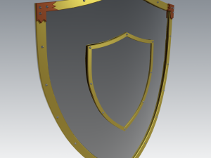 knight shield 3D Модель