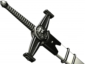 knight sword 3D Model