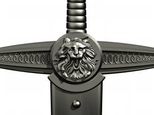 knight sword Modelo 3D