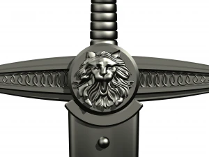 knight sword 3D Model