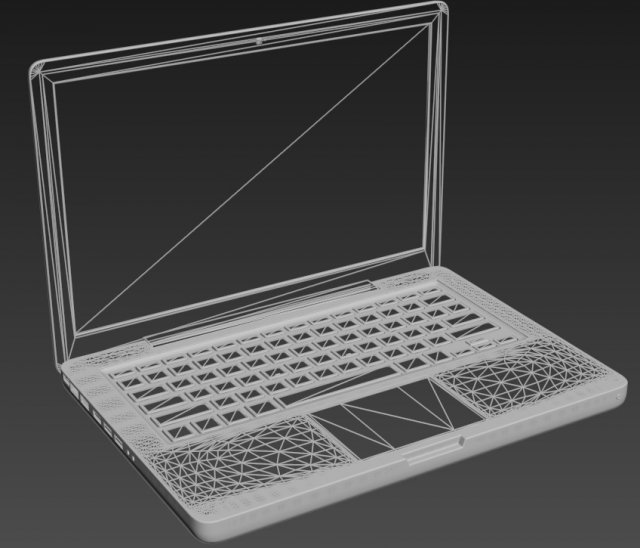 laptop 3Dモデル .c4d .max .obj .3ds .fbx .stl .blend 