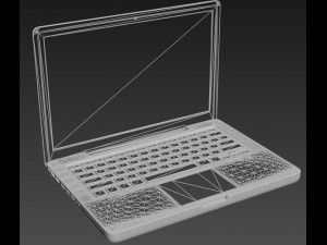 laptop 3Dモデル