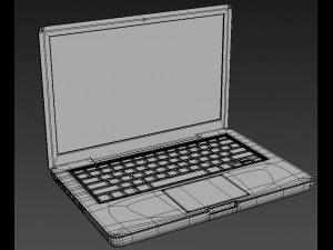laptop 3Dモデル