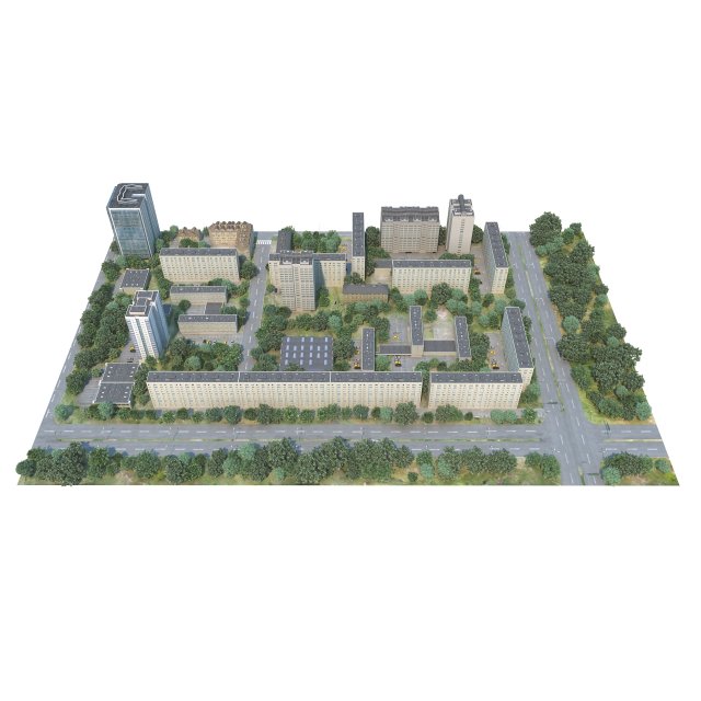 city01portion01 3D Modell .c4d .max .obj .3ds .fbx .stl .blend 