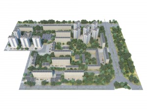 city portion03 3Dモデル