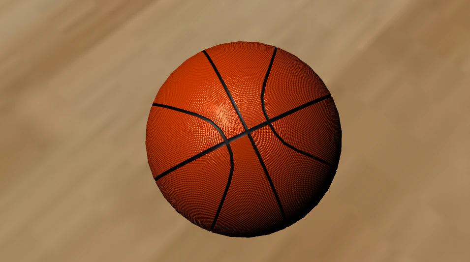 basketball 3D Model .c4d .max .obj .3ds .fbx .stl .blend 