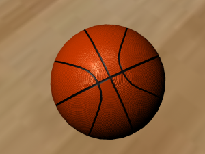 basketball 3Dモデル