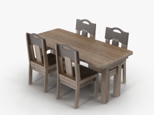 table restoration Modelo 3D