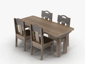 table restoration 3D Model