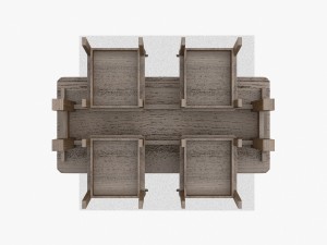table restoration Modelo 3D