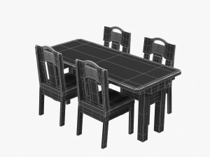 table restoration Modelo 3D