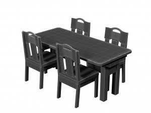 table restoration Modelo 3D