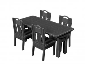 table restoration 3D Model
