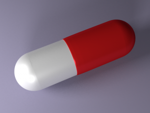 capsule pills 3D 模型
