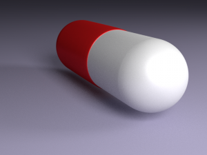 capsule pills 3D 模型