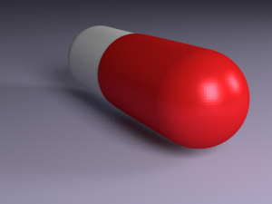capsule pills 3D 模型