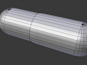 capsule pills 3D 模型