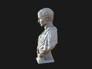 julius caesar low poly Model 3D