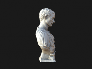 julius caesar low poly Model 3D