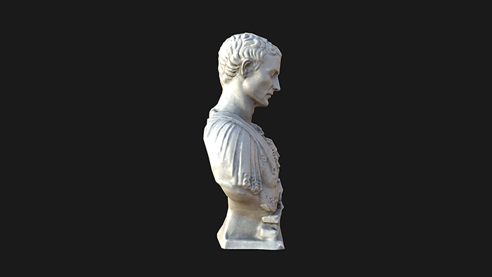 Julius Caesar Low Poly 3d Model In Sculpture 3dexport