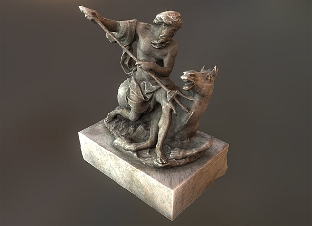 neptune lowpoly Modelo 3D .c4d .max .obj .3ds .fbx .stl .blend 