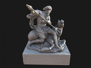 neptune lowpoly Modelo 3D