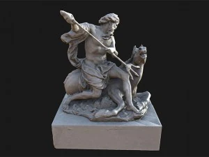 neptune lowpoly 3D Model