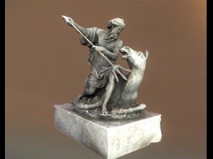 neptune lowpoly Modelo 3D