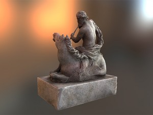 neptune lowpoly Modelo 3D
