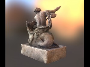neptune lowpoly Modelo 3D
