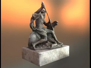 neptune lowpoly 3D Model