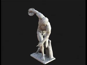 discobolus lowpoly 3D Model