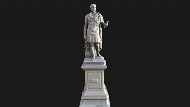 julius caesar lowpoly 3D Model .c4d .max .obj .3ds .fbx .stl .blend 